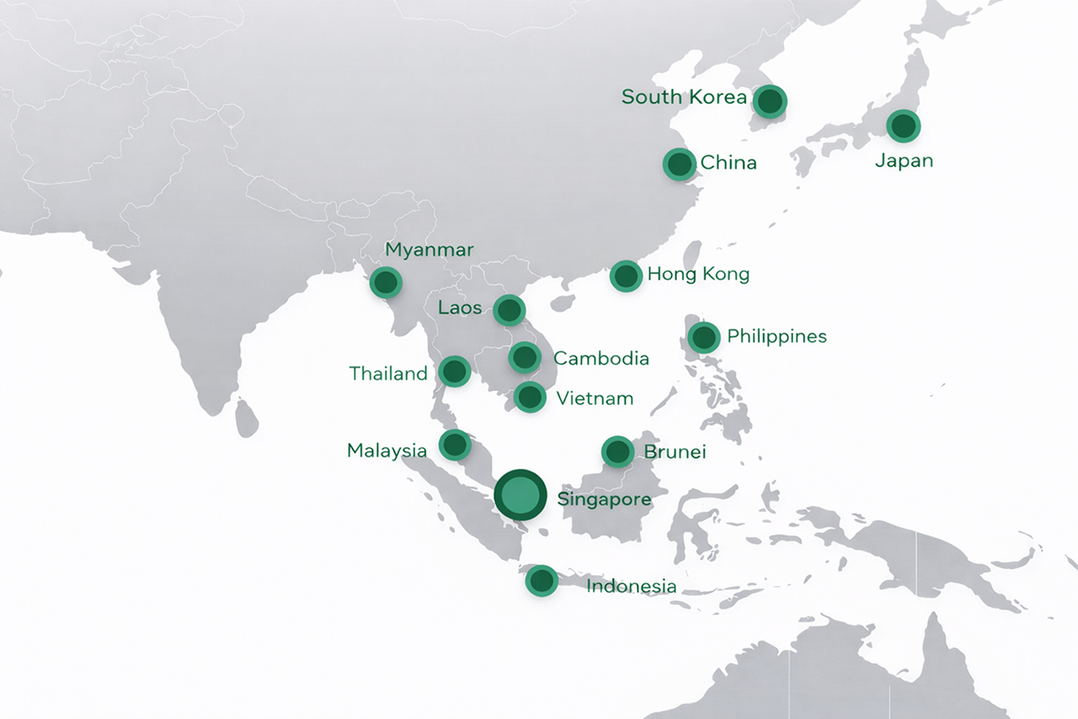 Asia Pacific Map